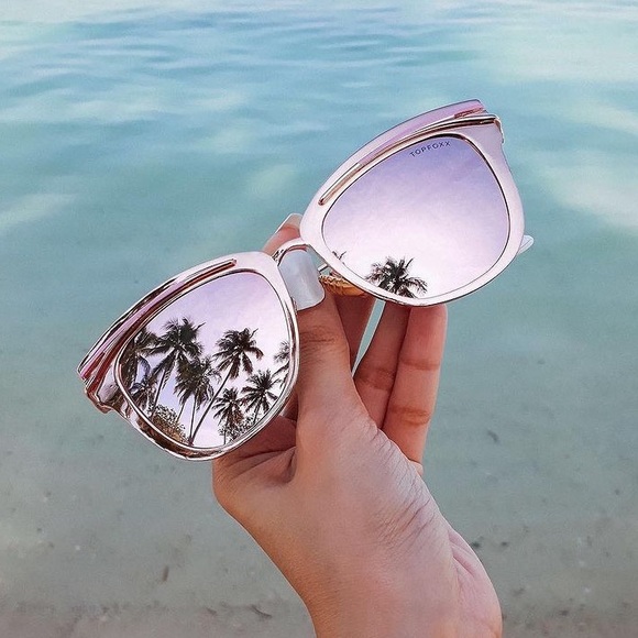 TopFoxx “Candy” sunglasses- rose gold - Picture 6 of 6